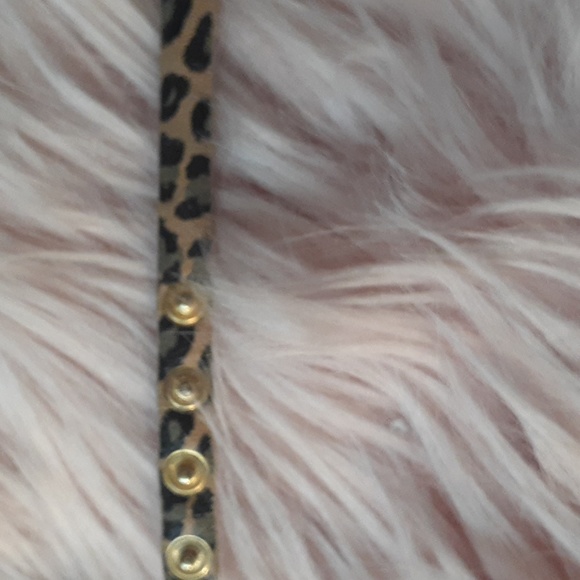 RARE!! PRE-LOVED BETSEY JOHNSON RHINESTONE CAT COLLAR-XS - Picture 4 of 6